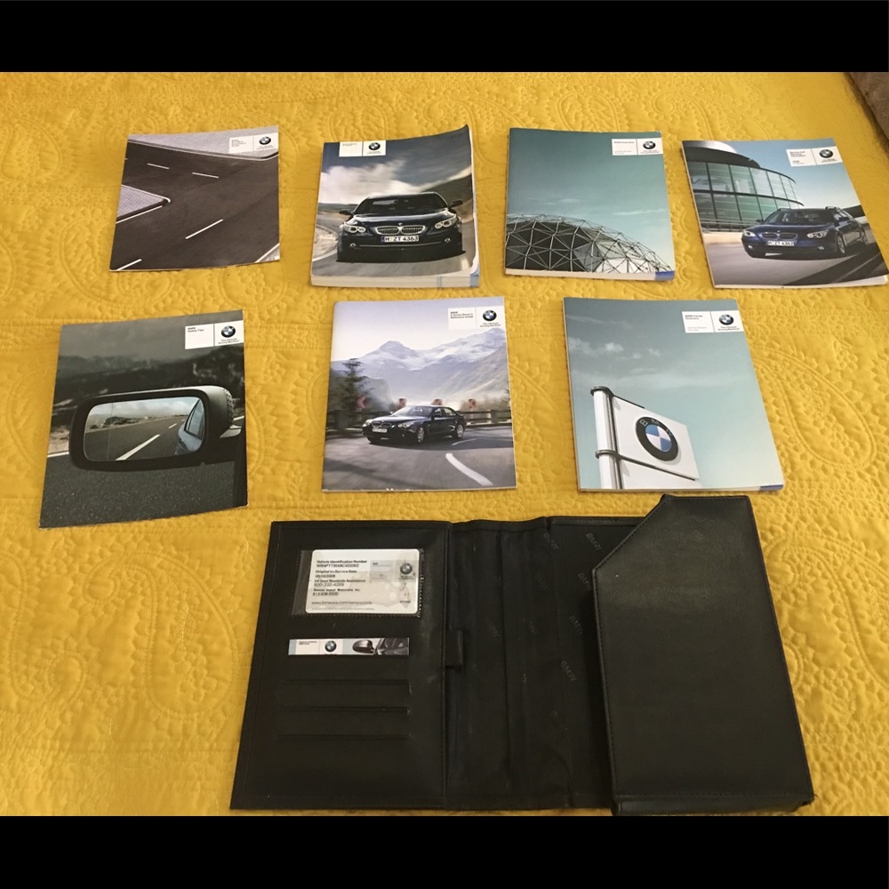 2008 BMW E60 535xi OWNER’S MANUALS